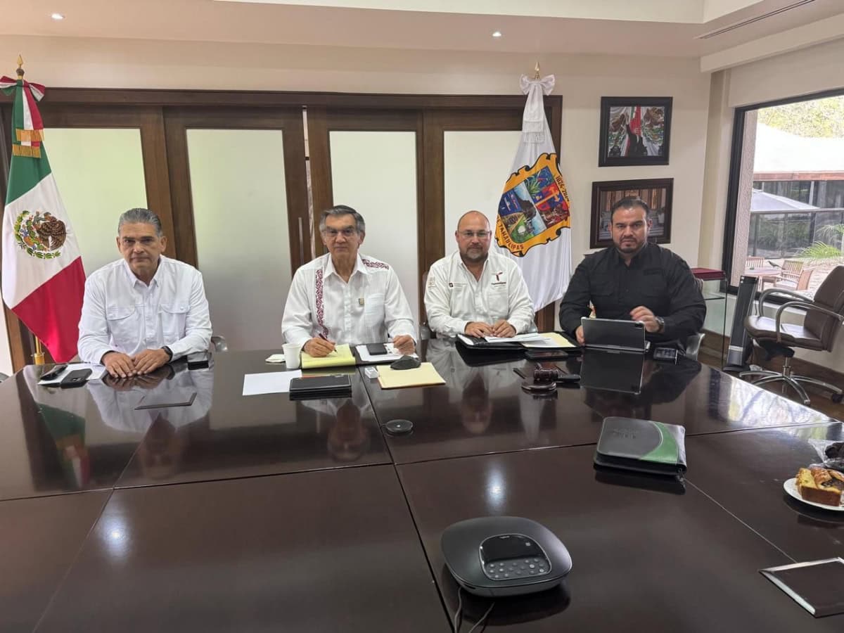 Refuerzan seguridad en Tamaulipas; gobernador instruye restablecer el orden