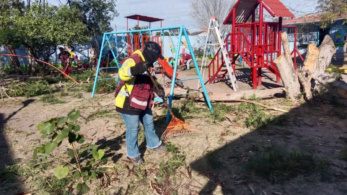 Impulsa Carlos Peña Ortiz escuelas limpias y seguras en Reynosa