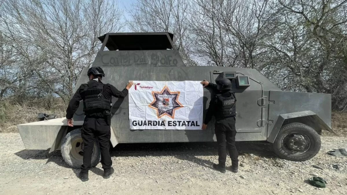 Asegura Guardia Estatal dos vehículos “monstruo” en Camargo
