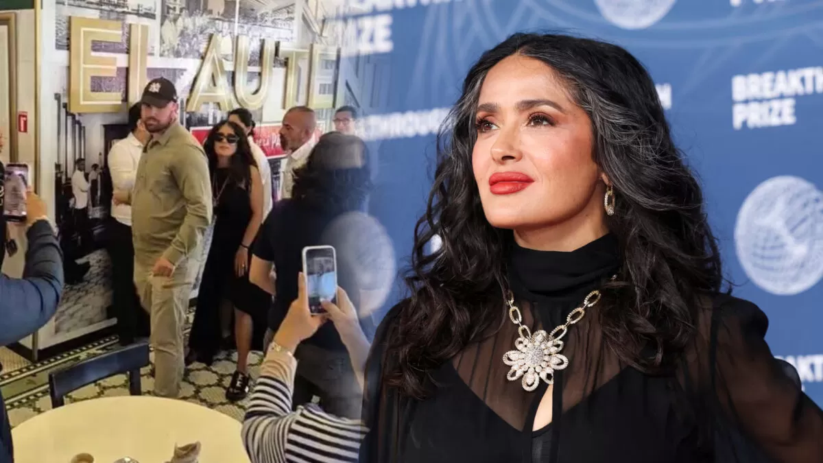 Salma Hayek regresa a sus raíces y visita emblemático café de Veracruz