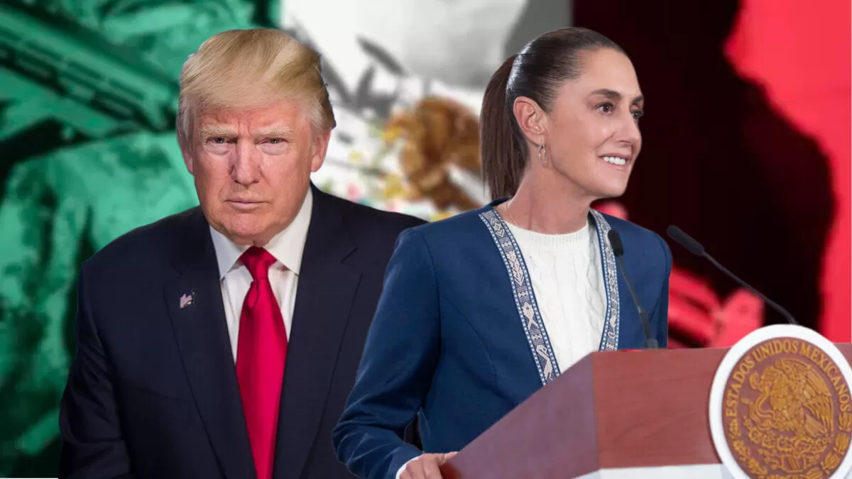 “En México gobierna un solo ente, el pueblo de México”, responde Sheinbaum a Trump