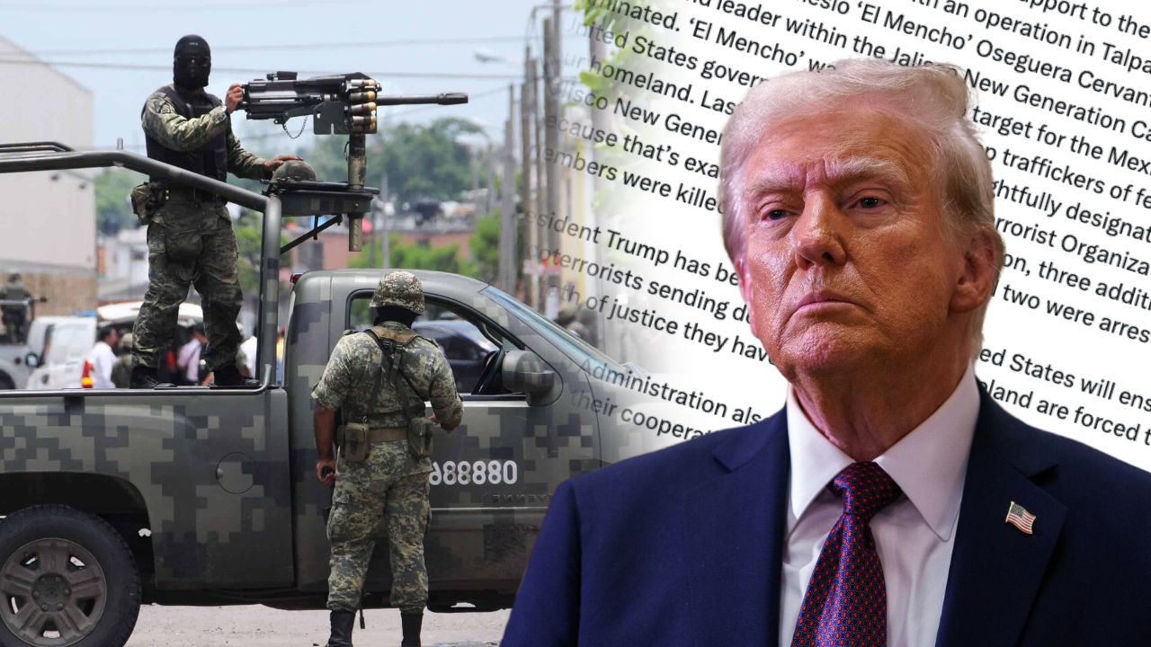 Trump felicita a soldados mexicanos por abatir al ‘Mencho’