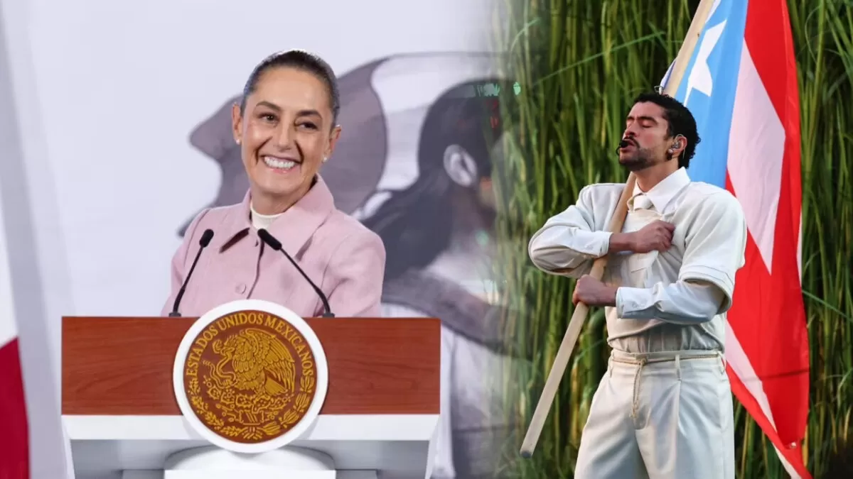 Sheinbaum destaca mensaje de unidad de Bad Bunny en el Super Bowl
