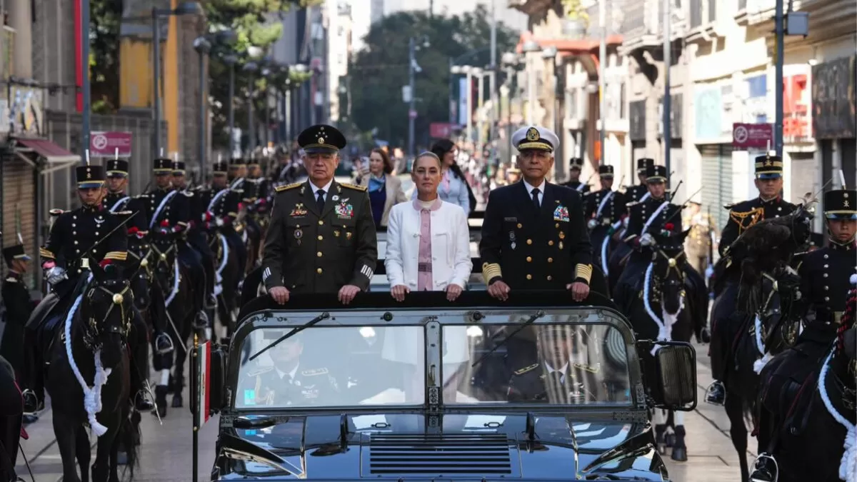 Sheinbaum encabeza ceremonia por el 113 Aniversario de la Marcha de la Lealtad
