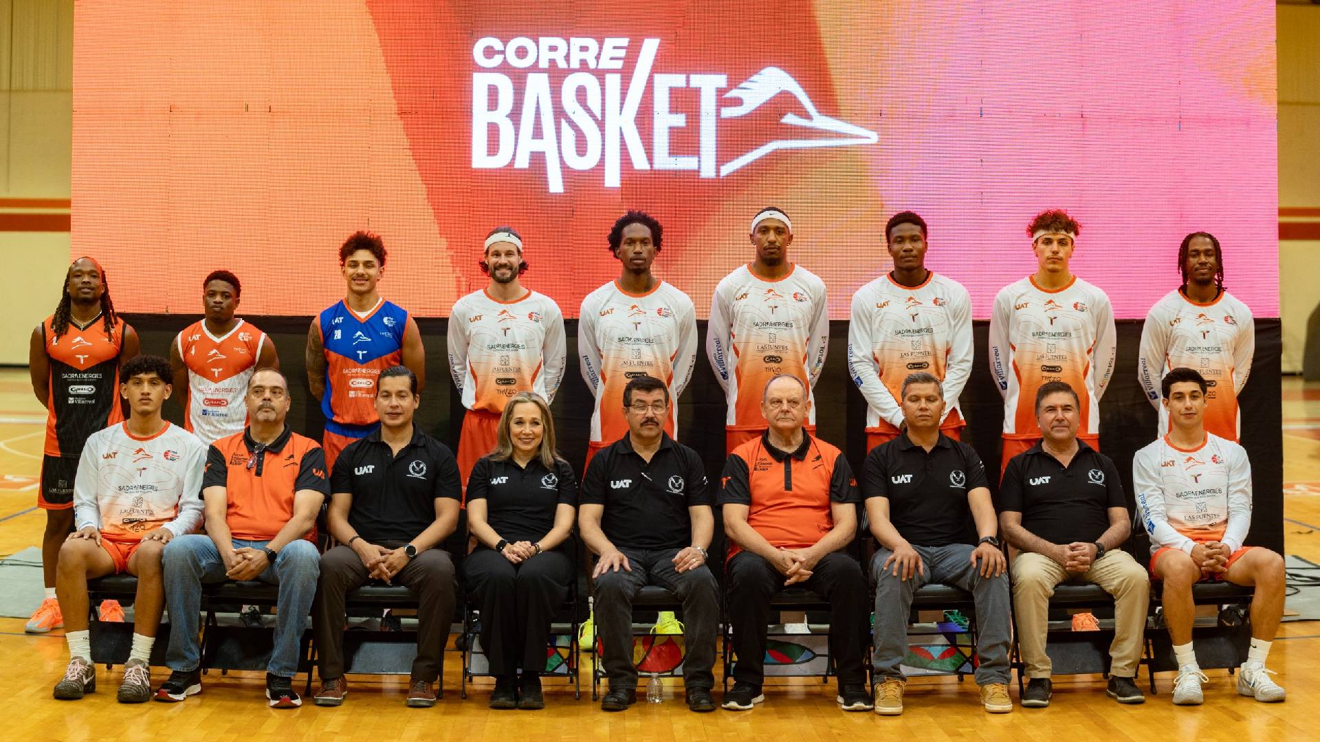 Correcaminos UAT presenta su equipo para la temporada 2026 de la LNBP