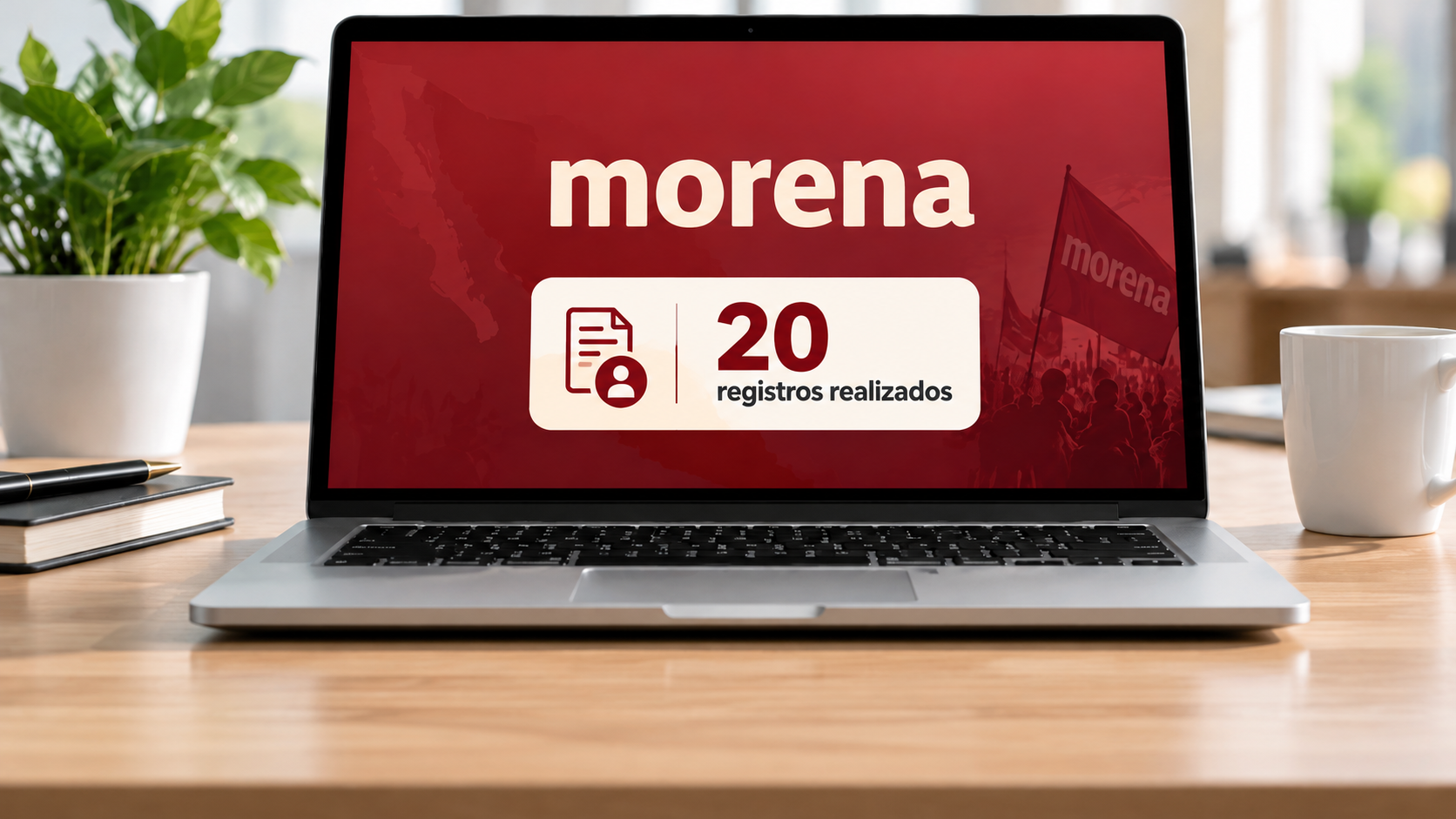 Crece lista de aspirantes en Morena, suman más de 20 registros